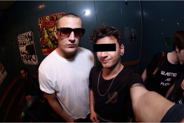 Rafalicious_ch's tweet photo. Thanks for the selfie &amp; the dope set last night im Zurich @djsnake ! #senseless#selfie http://t.co/yaJdsH6N9r