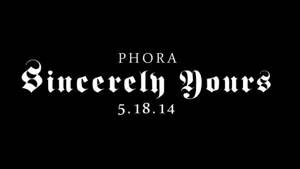 sincerely yours phora sincerely yours phora