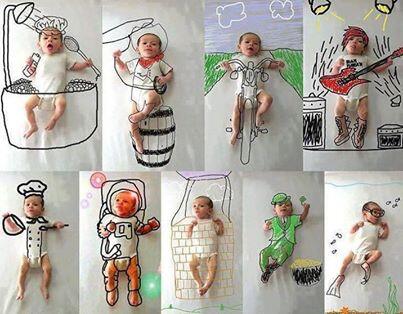 TriviaManiaPH's tweet photo. Creative Mother Turns Her Baby Pictures Into Cute Imaginary Adventures http://t.co/SZenx2oTEr