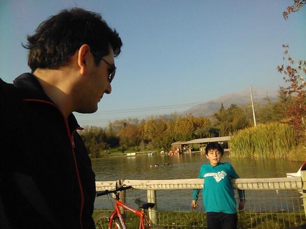 RgMicro's tweet image. Un día de paseo en bicicleta con mi bebe