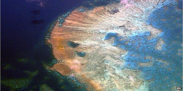 BBCNewsAsia's tweet photo. Unesco warns Australia over plan to dump sediment near Great Barrier Reef http://t.co/H9sNqsoeKW http://t.co/FYbFrvREq9