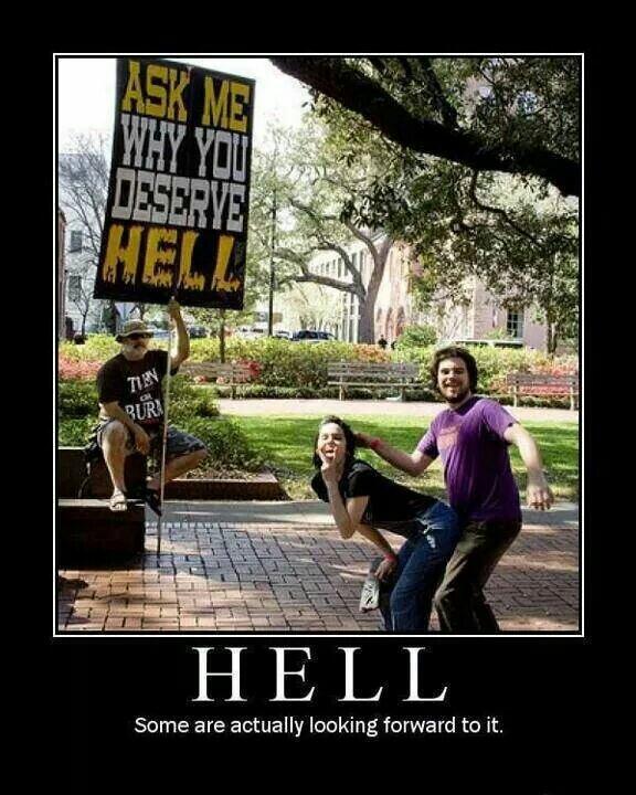 wombleweb's tweet image. #hell #religion #atheist #lol