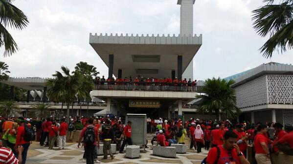 Himpunan Anti- GST Di Dataran Merdeka