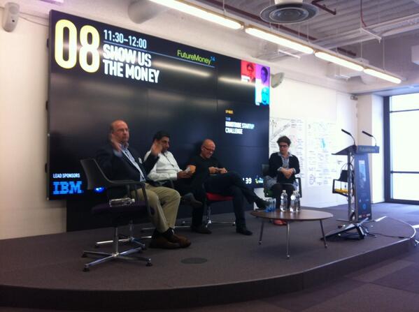 matthieusoule's tweet photo. Show us the money panel w @matteorizzi @shak #futuremoney http://t.co/8WFhsK3EKw