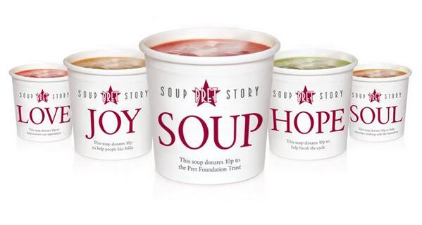 Pret's tweet photo. Today's freshly prepared soups are our Classic Tomato and a hearty Pea &amp; Ham.  http://t.co/Gv5lGUgJPo http://t.co/bBtbBwCr1d