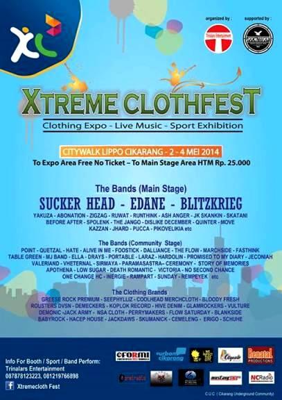 We'll be perform <a href="/CitywalkLC/">CitywalkLC</a> with Edane, Blitzkrieg and Suckerhead | Saturday, May 3th 2014. 5.00 PM cc: <a href="/gigscorner/">GIGSCORNER.COM</a>