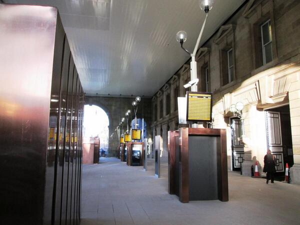 #Arubis copper cladding works complete to retail units &amp; ticket offices at Newcastle Central Station <a href="/ALM_ALMHM/">Associated Lead Mills</a>