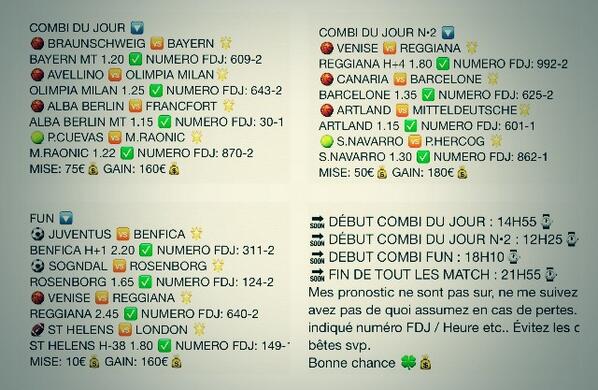 PegasusProno's tweet image. Pronostic 01/05 💰✅ #ParionsSport