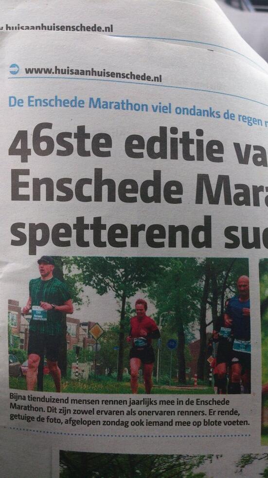 RichardRunning's tweet image. Zag mezelf in de @huisaanhuis jammer dat de voeten er net niet op staan.