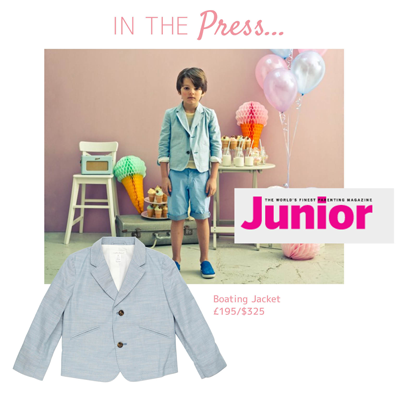 MarieChantalUK's tweet photo. Our super cute boating jacket is featured in @JuniorMagazine! #mariechantal #boatingjacket http://t.co/KDMshDtPAQ http://t.co/3uGZW100zq