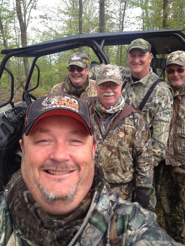 Having a great time at the MOC Media Camp with Bad Dawg, Intimidator folks! We should have killed three yesterday.