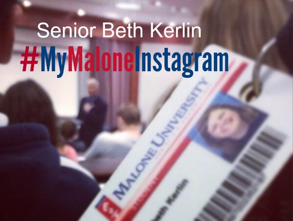 MaloneU's tweet photo. #MyMaloneInstagram starts today. Follow Beth Kerlin as she graduates. http://t.co/pyvQctitRc #MaloneGrad http://t.co/vrGgUFFPOQ