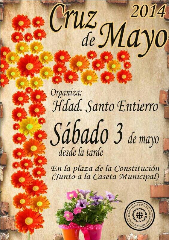 HdadStoEntierr0's tweet photo. No te pierdas la cruz de mayo de nuestra hermandad este sábado! Ven y pasa un buen rato con nosotros! http://t.co/hnprI7DFv9