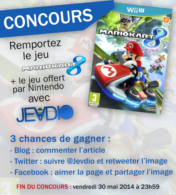 Jevdio's tweet photo. Pour gagner #MarioKart8, c'est ici ! http://t.co/852s1QO8PZ http://t.co/4F0TuLX34s