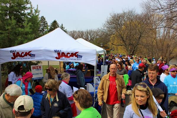 Thanks to <a href="/1041JackFM/">104.1 Jack FM</a> for entertaining the crowds at the Twin Cities #MarchforBabies!