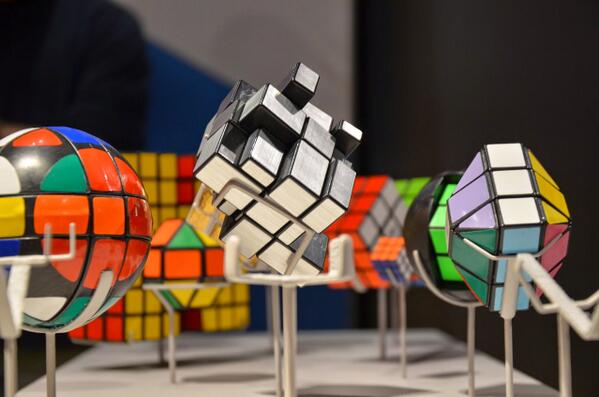 Rubiks_Official's tweet photo. More pictures from the @LibertySciCtr Beyond Rubik's Cube Exhibition #rubiks http://t.co/ke1411rPcg