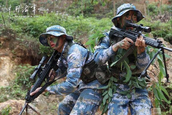 真偽不明 中国軍 人民解放軍 ベスト 迷彩服 マルチカム あまり話題に