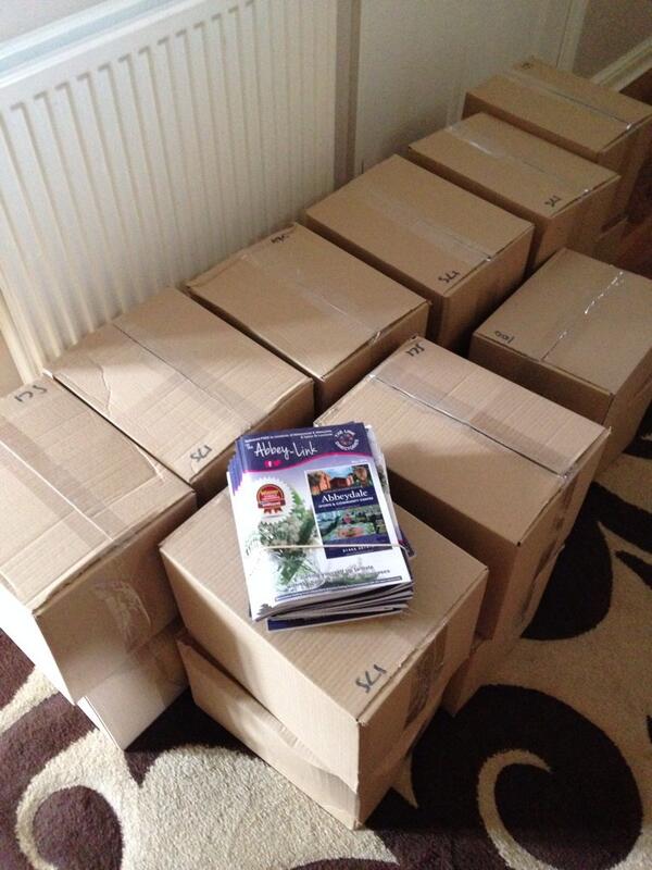 Sarah_Gerken's tweet image. 1st of May..must be distribution time #abbey-link #glosbiz #localdirectories