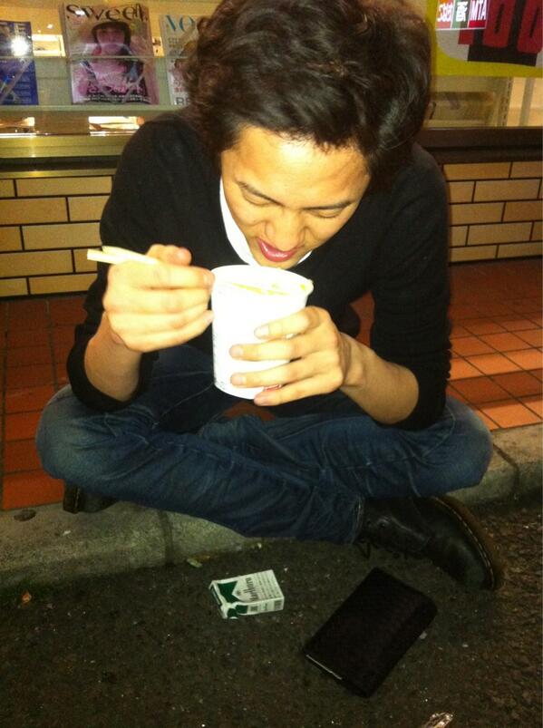 酔っ払いに遭遇