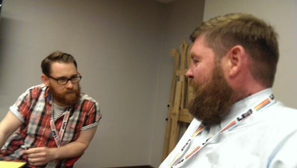 mattbooth1's tweet image. Meeting of the beards @GeneratorNE #MappedOut