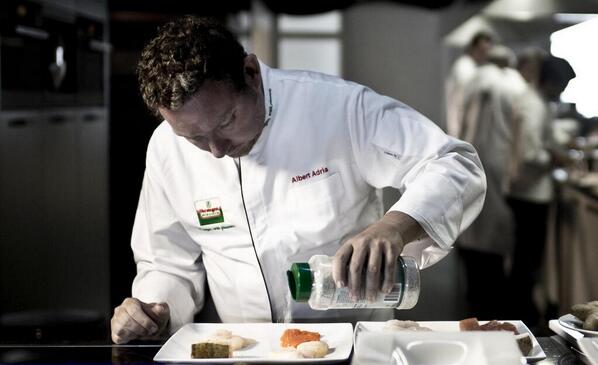 De Masterclass 'Desserts and Cocktails meets Spices' by Albert Adrià dinsdag bij Verstegen is volgeboekt. #Verstegen