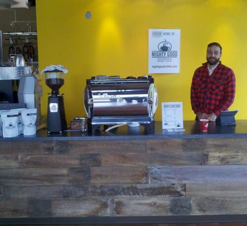 buylocalA2's tweet photo. @mightygood coffee now open in  @two_wheel_tango on Jackson Rd. #AnnArbor  Nick says Grand Opening is this Saturday. http://t.co/1pQsPpi2eE