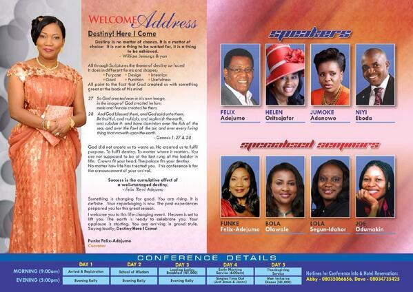 Bishop Felix Adejumo (@bishopadejumo) on Twitter photo 