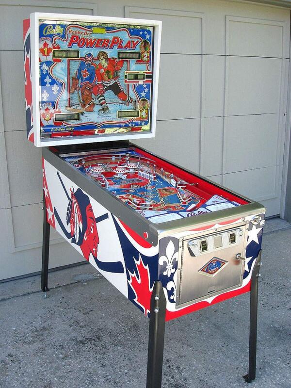 PinballPimp's tweet photo. @88PKane Patrick, are you interested in a fully restored Bobby Orr POWER PLAY machine? http://t.co/6hTbYNQZpL http://t.co/hBIyPDZAkK