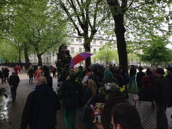 Now in #RoyalNavalCollege #jackinthegreen