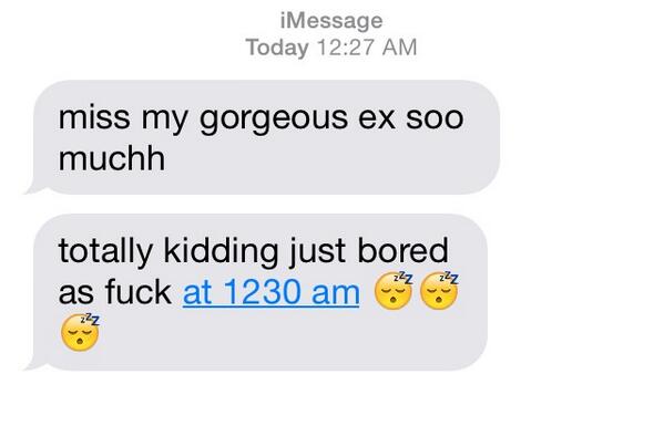 toriiplouffe's tweet image. Lol #ExProblems