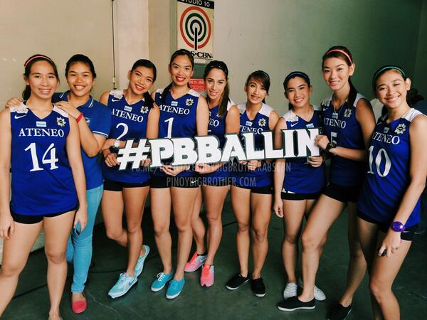 PBBabscbn's tweet photo. The Ateneo Lady Eagles are ALL IN for #PBBALLIN :) RT @ansambayon lady eagles on pbb please! #PBBRequestGuest http://t.co/sHfJJurNNz