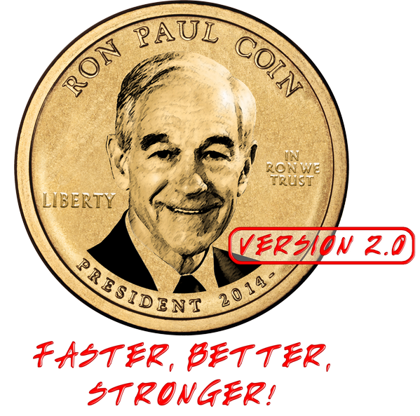 RPCoin's tweet photo. RonPaulCoin version 2.0! Faster, Better, Stronger! http://t.co/haV3gIlgXP  #bitcoin #altcoins #cryptocurrency http://t.co/0hav6vL9KB