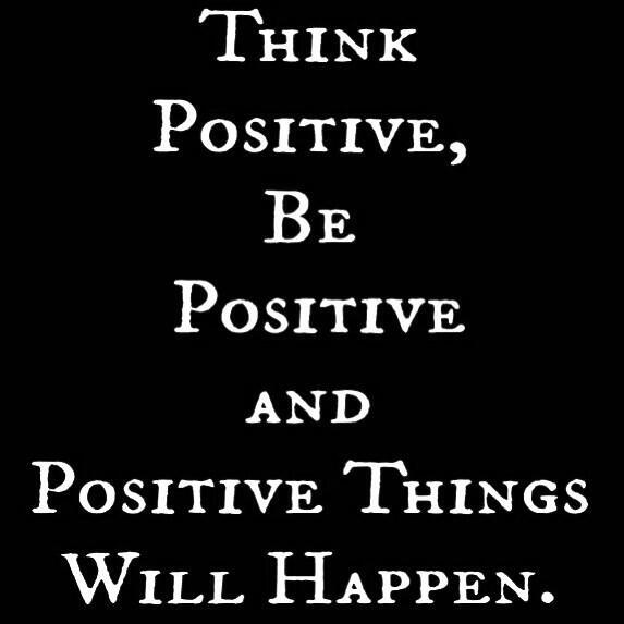 mentalbaseball's tweet photo. think positive http://t.co/kljyQEE9Or
