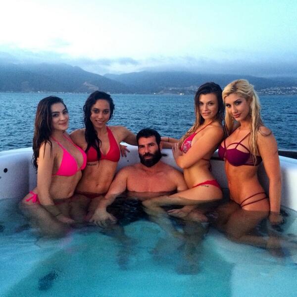 DanBilzerian's tweet photo. I am a god at sea #tbt http://t.co/JPuvx404iU