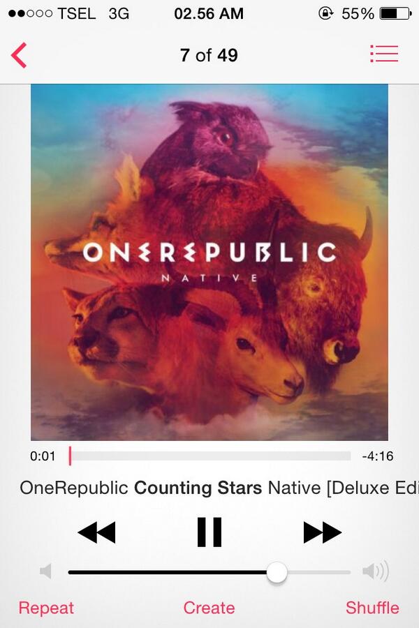 andyoVh's tweet image. Wake up - play this song - sleep again #OneRepublic not for #CountingDollars but for #CountingStars