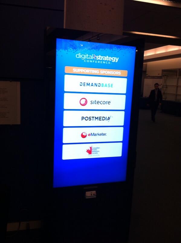 alvin_chow's tweet photo. @PostmediaSales final afternoon of dstrategy conference. Marketing and Media- Paid, Owned and Earned http://t.co/setVGeFYeR