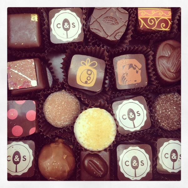 Just got such a delicious gift in the mail from <a href="/CocoaDolce/">Cocoa Dolce</a>. You guys are the best!