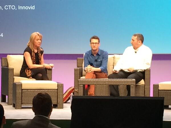 innovid's tweet photo. We love innovation! Our CTO @chalozin demoing fully-working contextual TV 2nd screen interactive ads. #Cable2014 http://t.co/54BzpfpiuY