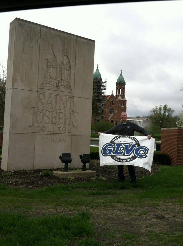 GLVCsports's tweet photo. Leg 1 of the #GLVCchamps Trifecta in the books! Thanks @SJC_Athletics @PumaBaseball, @Puma_AD, @SJCwbball ! UWP next. http://t.co/jLeYrtmFW2