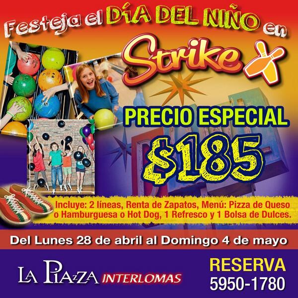strike10Mex's tweet photo. Seguimos con la promoción especial para tus niños. Aprovecha!! http://t.co/LXxSTSz28d