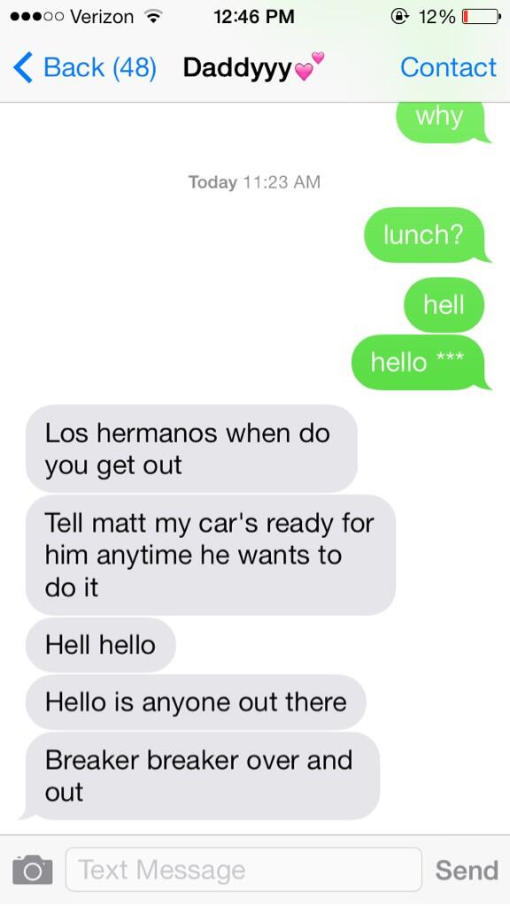 ashleyannbarron's tweet image. #textbomb