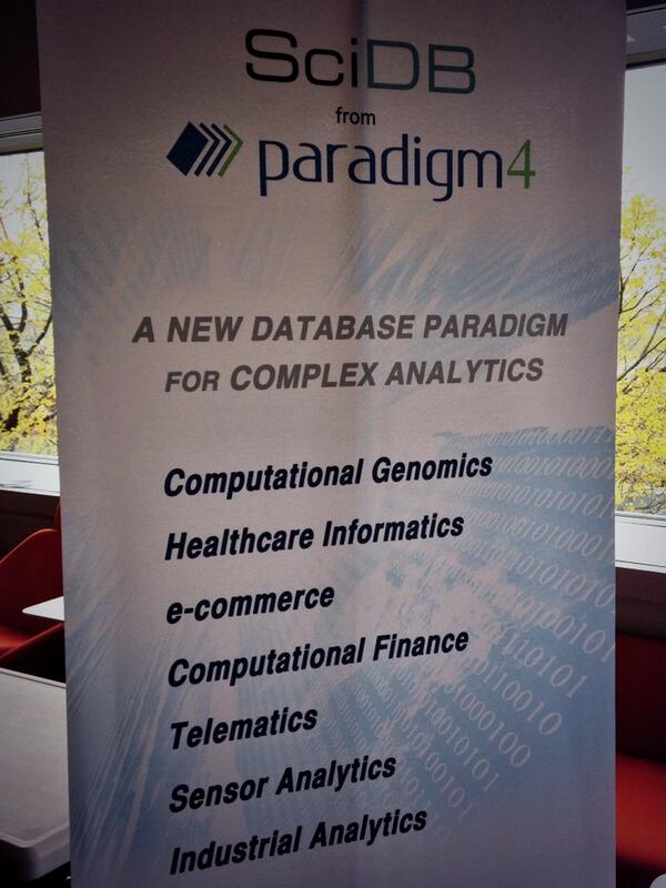MassTLC's tweet image. Big thanks to @Paradigm4 for sponsoring and presenting for the fast pitches! #BigData2014