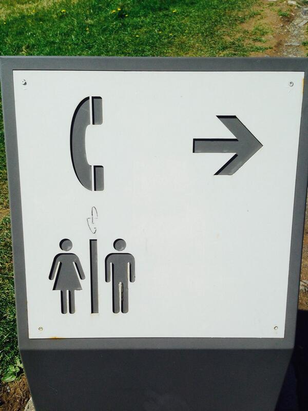 getflushd's tweet image. #Flushd in #Ireland 139:  Follow this sign to call a #bathroom ;)  We added The Cliffs of Moher to our loo locator!