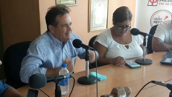 JuventudPRDHerr's tweet photo. En estos momentos Nuestro proximo presidente @juancanavarro en radio reforma http://t.co/55bTSb05kL