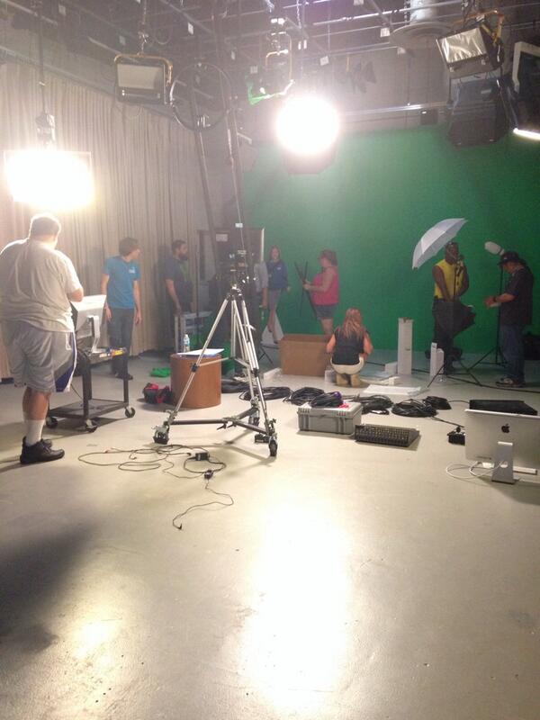 DMBobcats's tweet image. Taking down cameras and packing up! #IDFF #DMBobcats