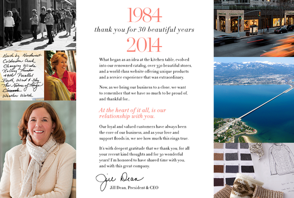 Thank you for 30 beautiful years…