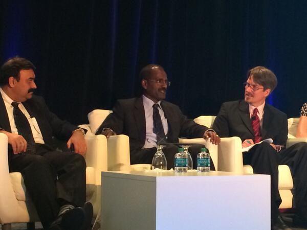 MastercardFdn's tweet photo. @MCFoundation Gezahegn Kebede on panel at #GoingGlobal2014. Watch live coverage http://t.co/kADpmED1CK http://t.co/bpNkLZl0NR