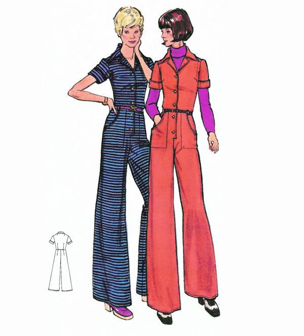 DelishPatterns's tweet image. Sew a Retro Chic Jumpsuit! #1970sPattern #VintagePattern #JumpsuitPattern #SewEtsy #SewRetro etsy.com/listing/188167…