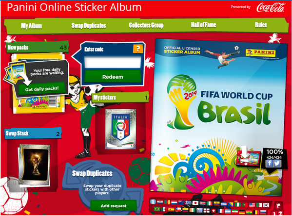 darkicebeam's tweet image. Se ve bien bonito completo :3 #FIFAPaniniCode