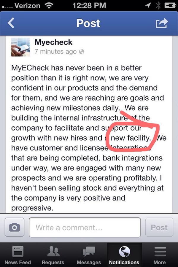 901to906's tweet photo. $MYEC New Facility to support GROWTH! http://t.co/L3egHNiU8e